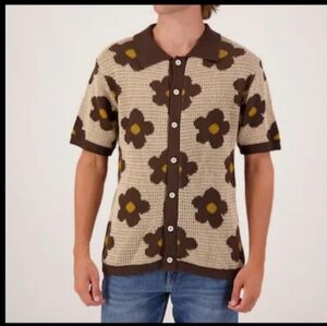 Mens Crocheted Sweater